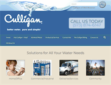 Tablet Screenshot of culliganmidmissouri.com